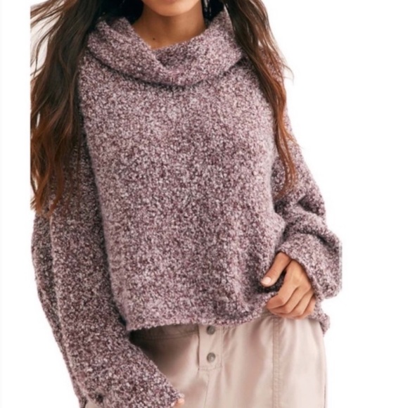 Free People Sweaters - Free People BFF Cowl Neck Sweater NWT